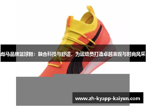 彪马品牌篮球鞋：融合科技与舒适，为运动员打造卓越表现与时尚风采