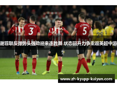 谢菲联反弹势头强劲迎来连胜潮 状态回升力争重返英超中游