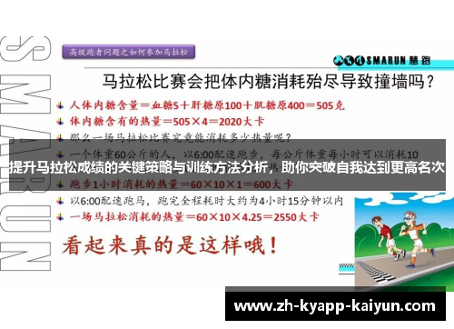 提升马拉松成绩的关键策略与训练方法分析，助你突破自我达到更高名次