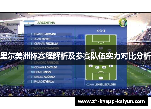 里尔美洲杯赛程解析及参赛队伍实力对比分析 里尔美洲杯赛程解析及参赛队伍实力对比分析